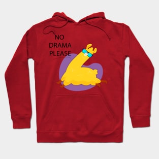 No Drama Please Hoodie